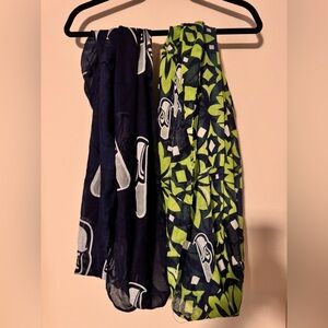 Colorful Patterned Scarves